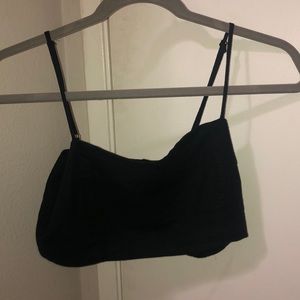 Black Brandy Crop Top